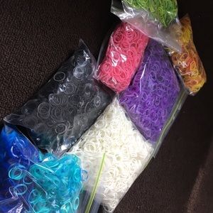 Rainbow Loom bands for sale